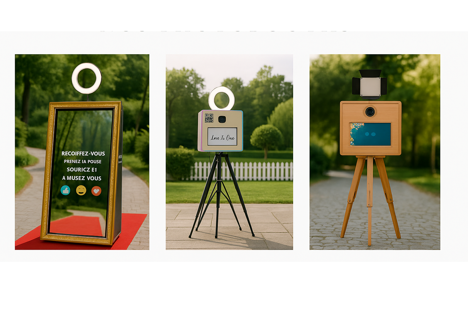 Photobooths Smile'n'Share