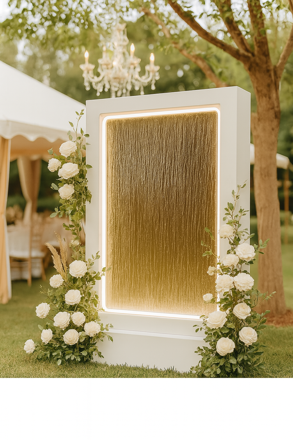 Panneau fontaine jour